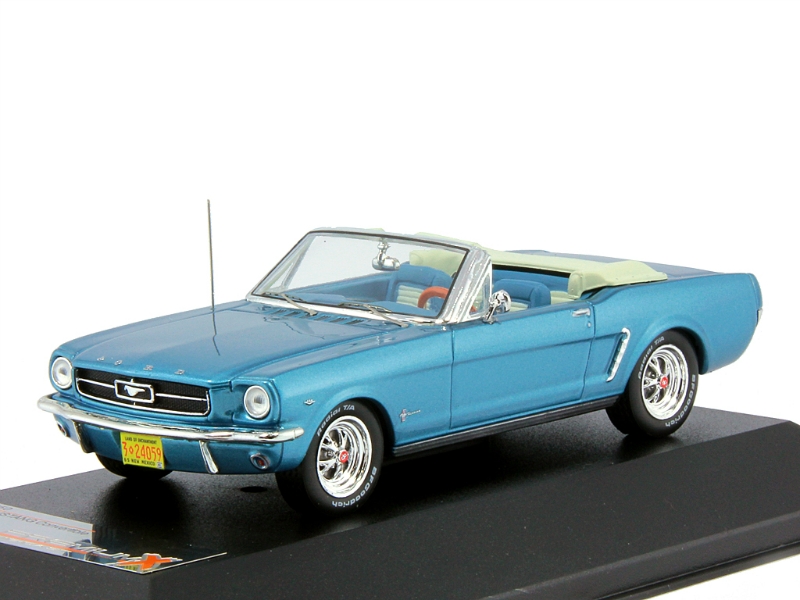 Light Blue Ford Mustang