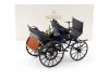 Масштабная модель Mercedes Daimler Motorkutsche 1886 тёмно-синий 1:18 Norev 183700 ракурс 6