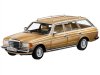 Масштабная модель Mercedes-Benz 230TE W123 (S123) 1980-1986 золотой мет. ракурс 1
