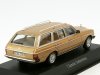 Масштабная модель Mercedes-Benz 230TE W123 (S123) 1980-1986 золотой мет. ракурс 4