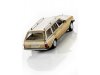 Масштабная модель Mercedes-Benz 230TE W123 (S123) 1980-1986 золотой мет. ракурс 2