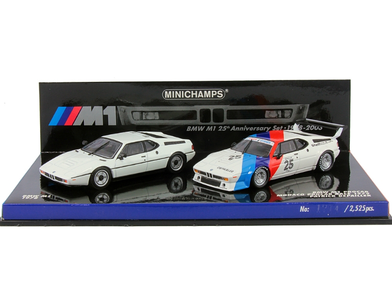 1/43 ミニチャンプス BMW M1 25th アニバーサリーセット 1/43