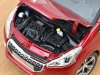 Масштабная модель Peugeot 208 GTi 2013 красный 1:18 Norev 184700 ракурс 4