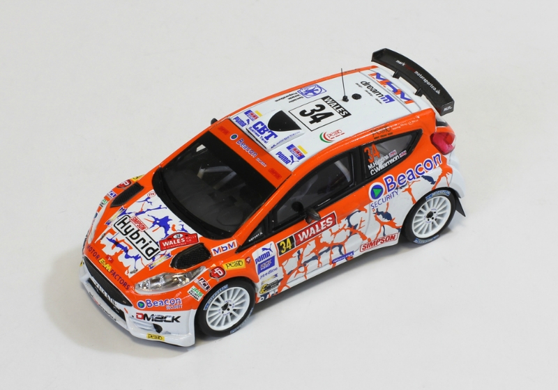 IXO FORD FIESTA WRC WALES RALLY GB 2017 Ogier/Ingrassia