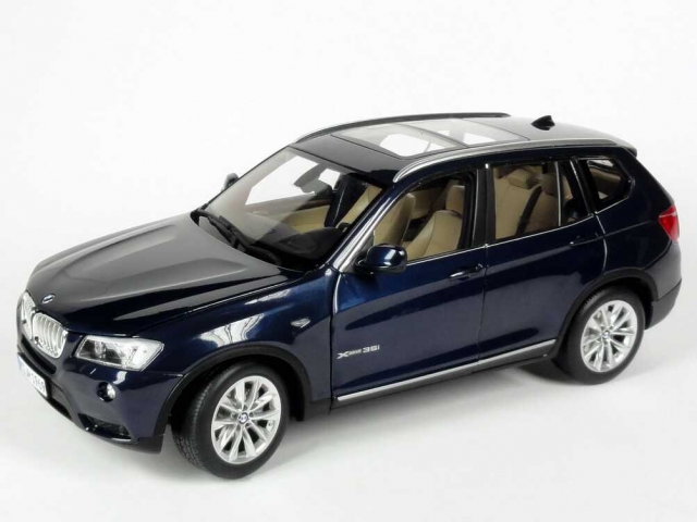 Масштабная модель BMW X3 (F25) tiefseeblaumet лучшая цена!
