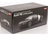 Масштабная модель Audi R8 V10 5.2 FSI (V10) 2009 черный мет. 1:18 Kyosho 09216BK ракурс 5