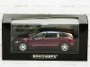 Масштабная модель Mercedes-Benz R-class W251 2005 бордовый металлик 1:43 Minichamps 400034600 ракурс 4