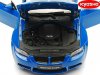 Масштабная модель BMW M3 Coupe E92M lagnaseca blue синий мет 1:18 Kyosho 08734LBL ракурс 2