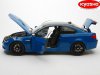 Масштабная модель BMW M3 Coupe E92M lagnaseca blue синий мет 1:18 Kyosho 08734LBL ракурс 6