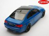 Масштабная модель BMW M3 Coupe E92M lagnaseca blue синий мет 1:18 Kyosho 08734LBL ракурс 4