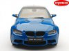 Масштабная модель BMW M3 Coupe E92M lagnaseca blue синий мет 1:18 Kyosho 08734LBL ракурс 5
