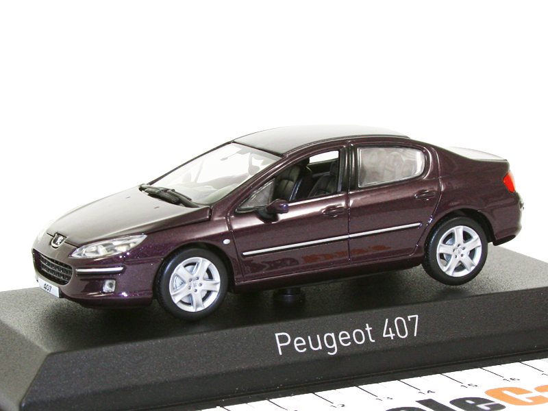 Peugeot 407 SW 2004 Aluminium Silver 1:43
