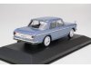 Масштабная модель Toyota Toyopet Crown 1962 голубой металлик 1:43 First 43 Models F43-006 ракурс 2