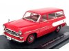Масштабная модель Toyopet Masterline Light Van (универсал) 1959 красный с белым 1:43 Ebbro 44340