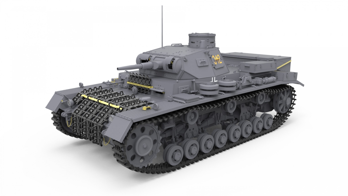 Сборная модель Pz.Kpfw.III Ausf. D/B 1:35 MiniArt 35213