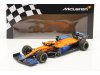 Масштабная модель McLaren F1 Team MCL35M Daniel Ricciardo Bahrain GP 2021 ракурс 2