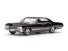 Масштабная модель Chevrolet Impala Sport Sedan 1967 (как в т/с Сверхъестественное), с открывающимся багажником, черный 1:24 GreenLight 84035 ракурс 2