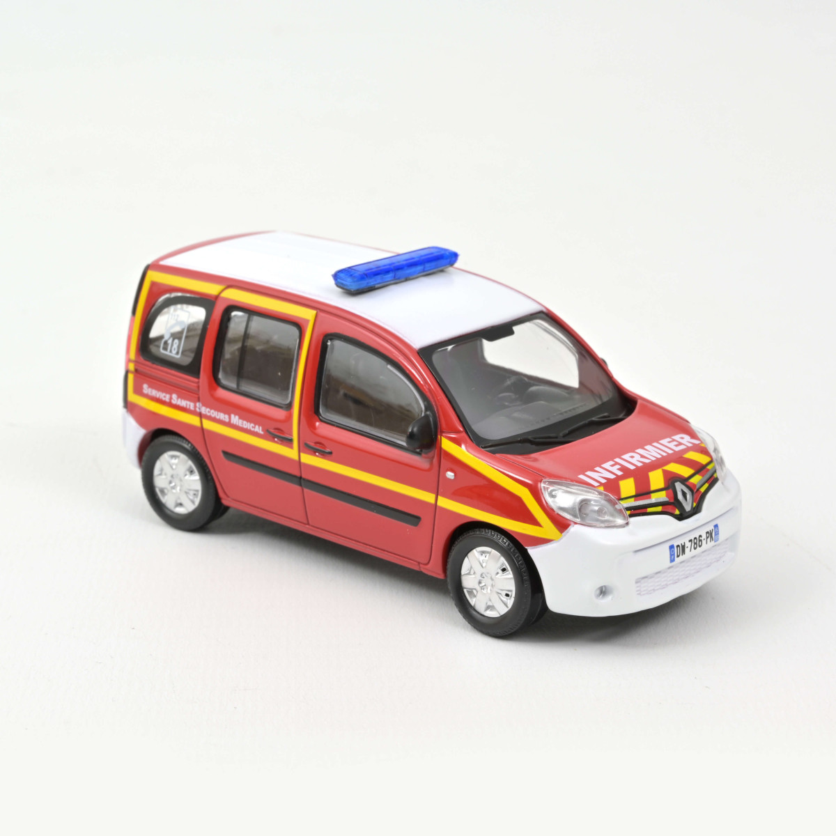 RENAULT KANGOO SDIS 18 ELIGOR 1/43 Réf 101666 - La Boutique D'ALAIN