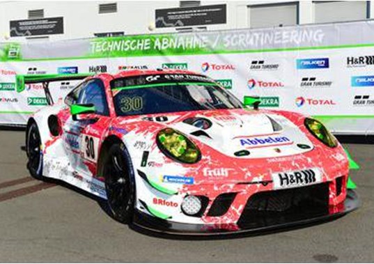 Масштабная модель Porsche 911 GT3 R #30 Frikadelli Racing Team 24H ...