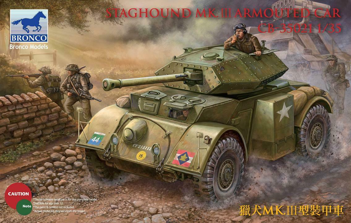 Сборная модель Бронеавтомобиль Staghound Mk. III лучшая цена!