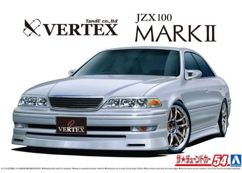 Toyota Chaser jzx100 рисунок