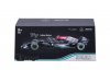 Масштабная модель Mercedes-AMG F1 W12 EQ Power+ #77 Petronas с фигуркой пилота V.Bottas Formula 1 2021 ракурс 2