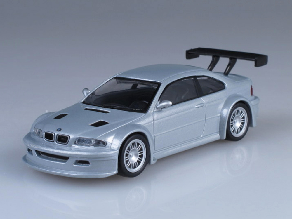 BMW m3 GTR Silver