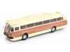 Масштабная модель автобус Ikarus 66 1972 бежевый с коричневым 1:43 IXO BUS032