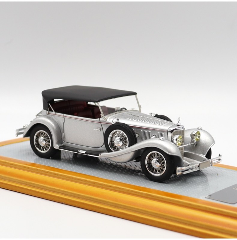 Mercedes Benz 500K Tourenwagen 1936 argent 1936 - Ila