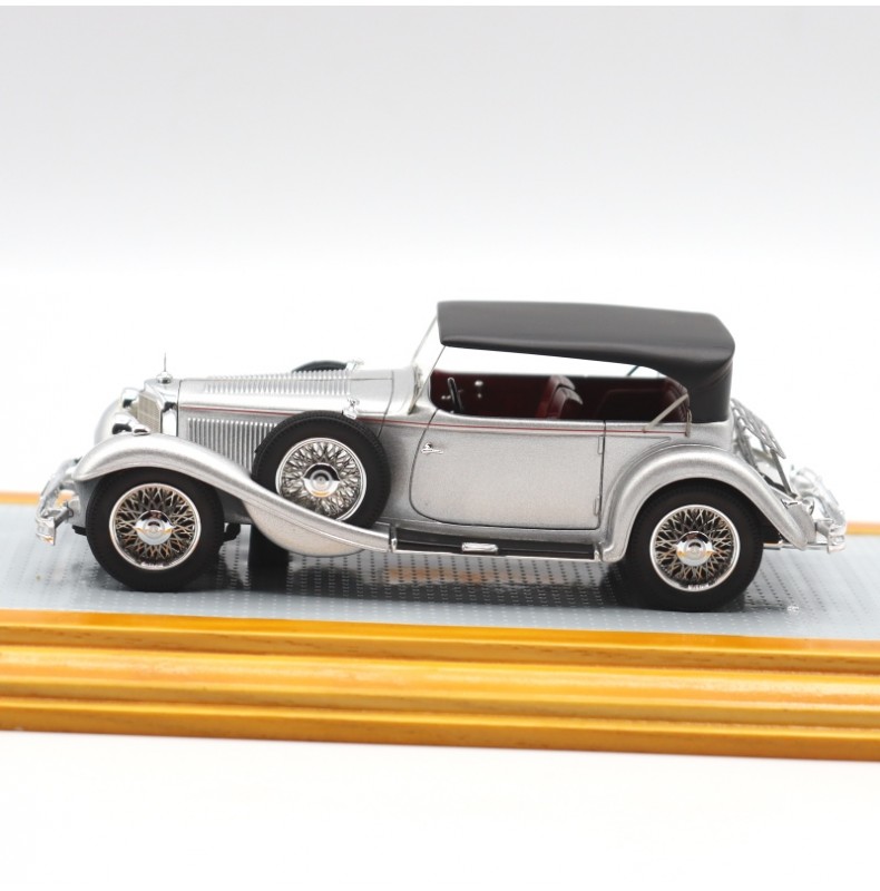 ILARIO 1/43 - Mercedes Benz 500K Tourenwagen 1936 - Argent - PREVENTE
