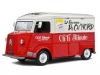 Масштабная модель Citroen Type HY красный с белым Friterie ChTi Biloute 1969 1:18 Solido S1804817