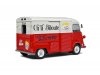 Масштабная модель Citroen Type HY красный с белым Friterie ChTi Biloute 1969 1:18 Solido S1804817 ракурс 4