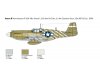 Сборная модель North American P-51A Mustang 1:72 Italeri 1423 ракурс 6