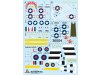 Сборная модель North American P-51A Mustang 1:72 Italeri 1423 ракурс 9