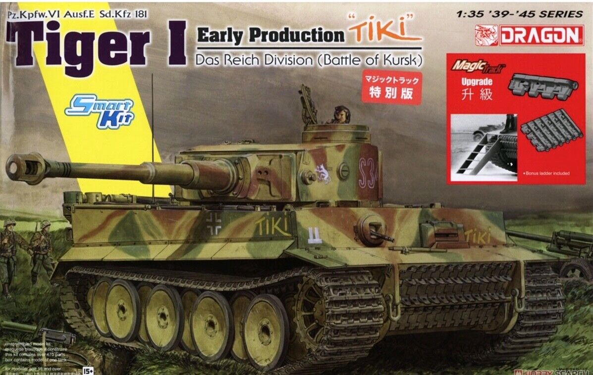 DRAGON 7209 Sd.Kfz.181 Pz.Kpfw.VI (P), Maquetas - Militar - Escala 1:72