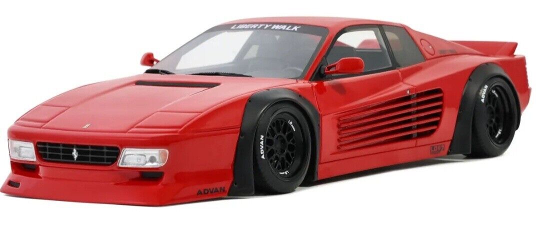 Масштабная модель Ferrari LBWK 512 TR - 2021 (Testarossa) красный ...
