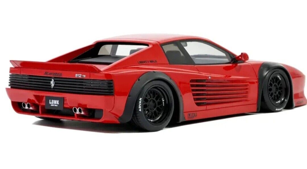Масштабная модель Ferrari LBWK 512 TR - 2021 (Testarossa) красный ...