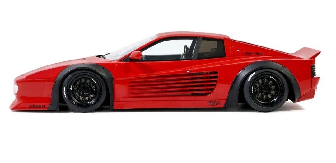 Масштабная модель Ferrari LBWK 512 TR - 2021 (Testarossa) красный 1:18 ...
