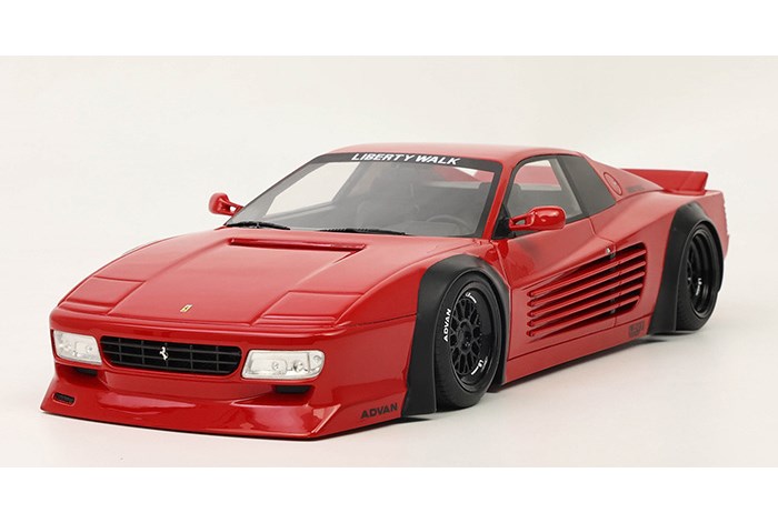 Масштабная модель Ferrari LBWK 512 TR - 2021 (Testarossa) красный ...