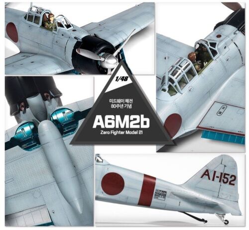 Сборная модель Mitsubishi A6M2b Zero Fighter Model 21 The Battle Of ...