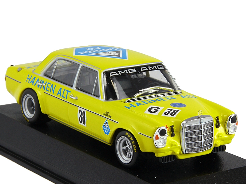 ミニカー BUSCH Mercedes-Benz 300 Масштабная модель Mercedes-Benz 300SEL 6.8 AMG - HANS HEYER - TEAM
