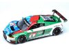Сборная модель Audi A R8 LMS EVO 24hNurburgring 2019 Победитель 1:24 NuNu NU-24026 ракурс 2
