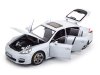 Масштабная модель Porsche Panamera Turbo 2009 серебристый 1:18 Norev 187609 ракурс 2