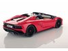 Масштабная модель Lamborghini Aventador S Roadster красный 1:43 LookSmart LS482C ракурс 3