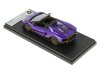 Масштабная модель Lamborghini Aventador Ultimae Roadster (Viola Pasifae) фиолетовый 1:43 LookSmart LS532B ракурс 3