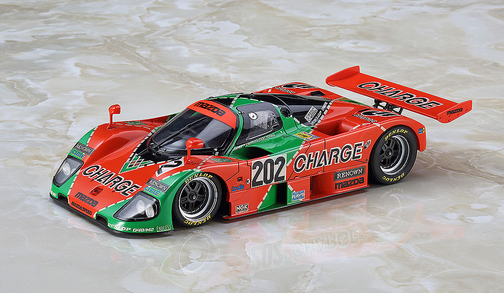 真人 Сборная модель Charge Mazda 767B 1:24 Hasegawa 20312