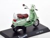 Масштабная модель Vespa LXV 2014 светло-зеленый металлик ракурс 2