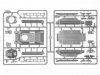 Сборная модель Французский легкий танк на вооружении Германии FCM 36 ракурс 3