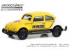 Масштабная модель Volkswagen Beetle Pennzoil 1980 желтый 1:64 GreenLight 36070E