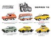 Масштабная модель Volkswagen Beetle Pennzoil 1980 желтый 1:64 GreenLight 36070E ракурс 3